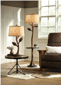 Acorn Floor Lamp and Table Lamp
