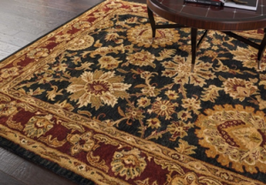 Unique Rug for Conversation Space