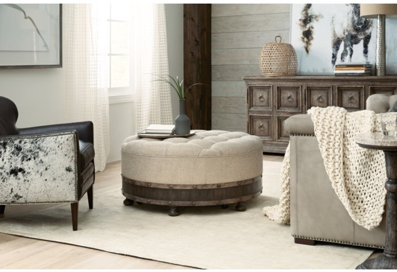 Warm Up For Fall With An Ottoman