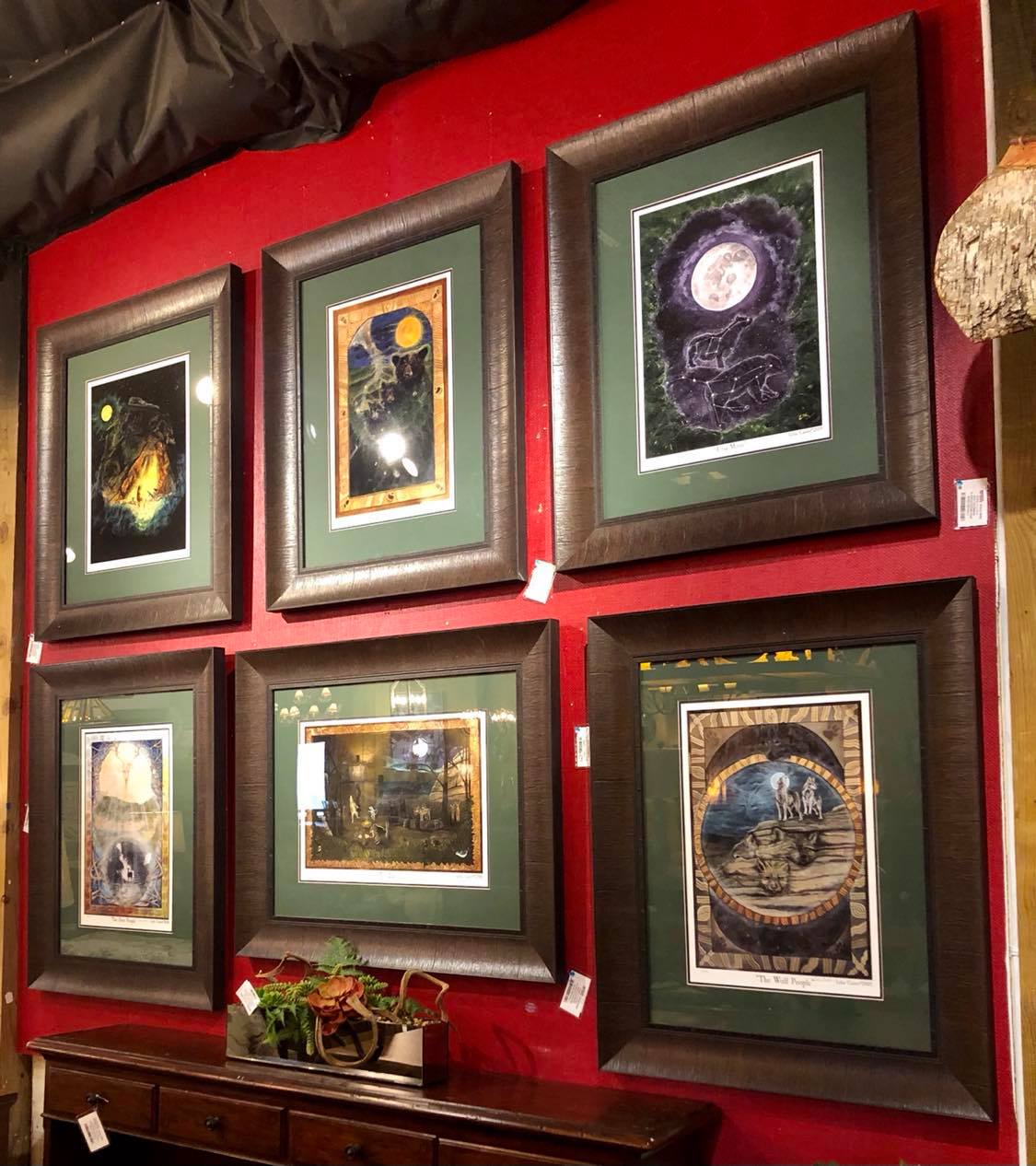 local artwork in Maggie Valley